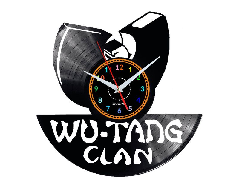 Wu-Tang Zegar Ścienny Płyta Winylowa Nowoczesny Dekoracyjny Na Prezent Urodziny