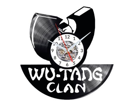 Wu-Tang Zegar Ścienny Płyta Winylowa Nowoczesny Dekoracyjny Na Prezent Urodziny