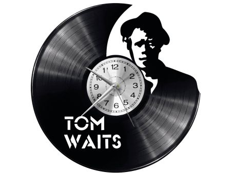 TOM WAITS ZEGAR ŚCIENNY DEKORACYJNY NOWOCZESNY PŁYTA 
WINYLOWA WINYL NA 
PREZENT EVEVO EVEVO.