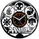 Magic The Gathering Zegar Ścienny Płyta Winylowa Nowoczesny Dekoracyjny Na Prezent Urodziny