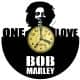Bob Marley Zegar Ścienny Płyta Winylowa Nowoczesny Dekoracyjny Na Prezent Urodziny