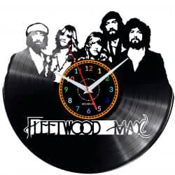 Fleetwood Zegar Ścienny Płyta Winylowa Nowoczesny Dekoracyjny Na Prezent Urodziny
