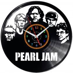 Pearl Jam Zegar Ścienny Płyta Winylowa Nowoczesny Dekoracyjny Na Prezent Urodziny