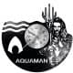 Aquaman Zegar Ścienny Płyta Winylowa Nowoczesny Dekoracyjny Na Prezent Urodziny