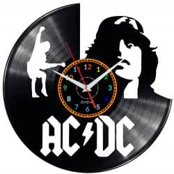 ACDC Zegar Ścienny Płyta Winylowa Nowoczesny Dekoracyjny Na Prezent Urodziny