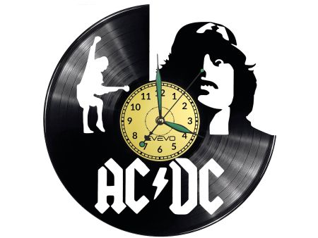 ACDC Zegar Ścienny Płyta Winylowa Nowoczesny Dekoracyjny Na Prezent Urodziny