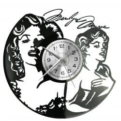 Marylin Monroe Zegar Ścienny Płyta Winylowa Nowoczesny Dekoracyjny Na Prezent Urodziny