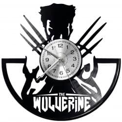 The Wolverine Zegar Ścienny Płyta Winylowa Nowoczesny Dekoracyjny Na Prezent Urodziny