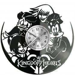 Kingdom Hearts Zegar Ścienny Płyta Winylowa Nowoczesny Dekoracyjny Na Prezent Urodzinowy