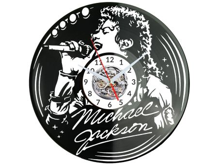 Michael Jackson Zegar Ścienny Płyta Winylowa Nowoczesny Dekoracyjny Na Prezent Urodziny