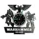 Warhammer 40k Zegar Ścienny Płyta Winylowa Nowoczesny Dekoracyjny Na Prezent Urodziny