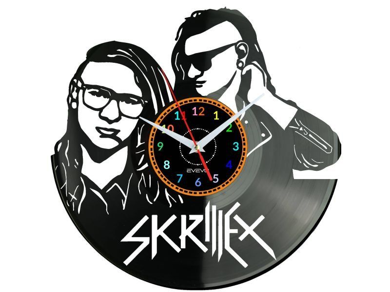 SKRILLEX ZEGAR ŚCIENNY