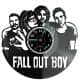 Fall Out Boy Zegar Ścienny Płyta Winylowa Nowoczesny Dekoracyjny Na Prezent Urodziny