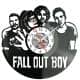 Fall Out Boy Zegar Ścienny Płyta Winylowa Nowoczesny Dekoracyjny Na Prezent Urodziny