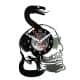 Snake Skull Zegar Ścienny Płyta Winylowa Nowoczesny Dekoracyjny Na Prezent Urodziny