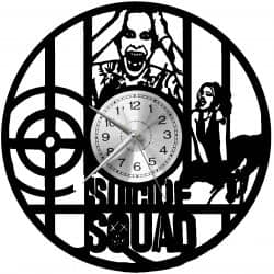 Suicide Squad Zegar Ścienny Płyta Winylowa Nowoczesny Dekoracyjny Na Prezent Urodziny