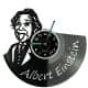 Albert Einstein Zegar Ścienny Płyta Winylowa Nowoczesny Dekoracyjny Na Prezent Urodziny