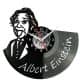 Albert Einstein Zegar Ścienny Płyta Winylowa Nowoczesny Dekoracyjny Na Prezent Urodziny