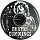 Burton Cummings Zegar Ścienny Płyta Winylowa Nowoczesny Dekoracyjny Na Prezent Urodziny