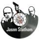  Jason Statham Zegar Ścienny Płyta Winylowa Nowoczesny Dekoracyjny Na Prezent Urodziny