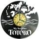 Totoro Zegar Ścienny Płyta Winylowa Nowoczesny Dekoracyjny Na Prezent Urodziny