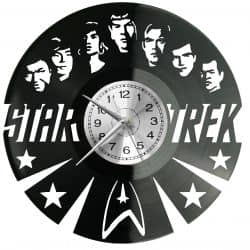 Star Trek Zegar Ścienny Płyta Winylowa Nowoczesny Dekoracyjny Na Prezent Urodziny