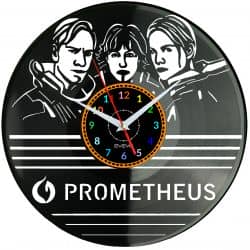Prometheus Zegar Ścienny Płyta Winylowa Nowoczesny Dekoracyjny Na Prezent Urodziny