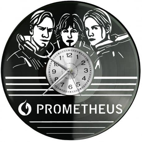 Prometheus Zegar Ścienny Płyta Winylowa Nowoczesny Dekoracyjny Na Prezent Urodziny