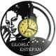 Gloria Estefan Zegar Ścienny Płyta Winylowa Nowoczesny Dekoracyjny Na Prezent Urodziny