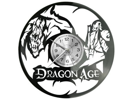 Dragon Age Zegar Ścienny Płyta Winylowa Nowoczesny Dekoracyjny Na Prezent Urodziny