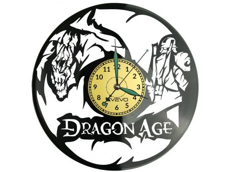 Dragon Age Zegar Ścienny Płyta Winylowa Nowoczesny Dekoracyjny Na Prezent Urodziny