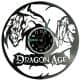 Dragon Age Zegar Ścienny Płyta Winylowa Nowoczesny Dekoracyjny Na Prezent Urodziny
