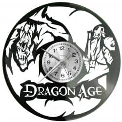 Dragon Age Zegar Ścienny Płyta Winylowa Nowoczesny Dekoracyjny Na Prezent Urodziny