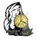Rachael Leigh Cook Zegar Ścienny Płyta Winylowa Nowoczesny Dekoracyjny Na Prezent Urodziny