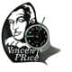 Vincent Price Zegar Ścienny Płyta Winylowa Nowoczesny Dekoracyjny Na Prezent Urodziny