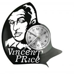 Vincent Price Zegar Ścienny Płyta Winylowa Nowoczesny Dekoracyjny Na Prezent Urodziny
