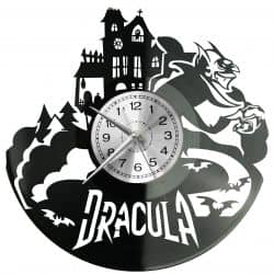 Dracula Zegar Ścienny Płyta Winylowa Nowoczesny Dekoracyjny Na Prezent Urodziny