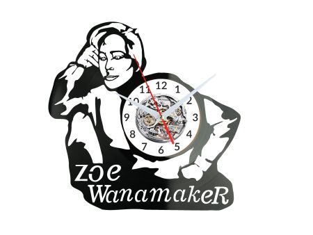 Zoë Wanamaker Zegar Ścienny Płyta Winylowa Nowoczesny Dekoracyjny Na Prezent Urodziny