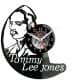 Tommy Lee Jones Zegar Ścienny Płyta Winylowa Nowoczesny Dekoracyjny Na Prezent Urodziny