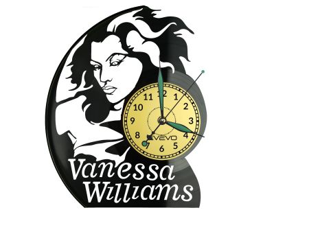 Vanessa Williams Zegar Ścienny Płyta Winylowa Nowoczesny Dekoracyjny Na Prezent Urodziny