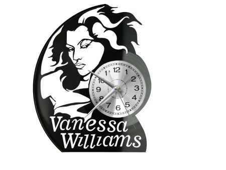 Vanessa Williams Zegar Ścienny Płyta Winylowa Nowoczesny Dekoracyjny Na Prezent Urodziny