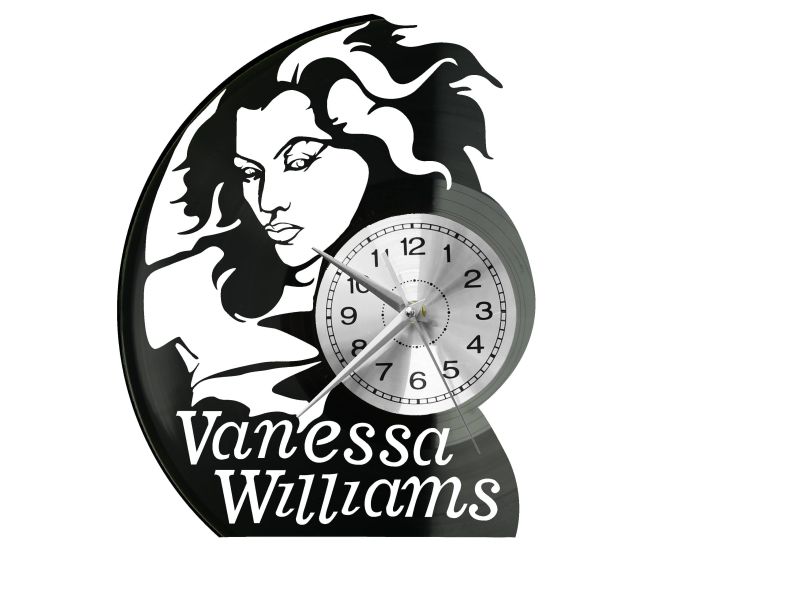 Vanessa Williams Zegar Ścienny Płyta Winylowa Nowoczesny Dekoracyjny Na Prezent Urodziny