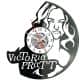 Victoria Pratt Zegar Ścienny Płyta Winylowa Nowoczesny Dekoracyjny Na Prezent Urodziny