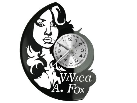 Vivica A Fox Zegar Ścienny Płyta Winylowa Nowoczesny Dekoracyjny Na Prezent Urodziny