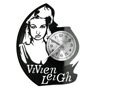 Vivien Leigh Zegar Ścienny Płyta Winylowa Nowoczesny Dekoracyjny Na Prezent Urodziny