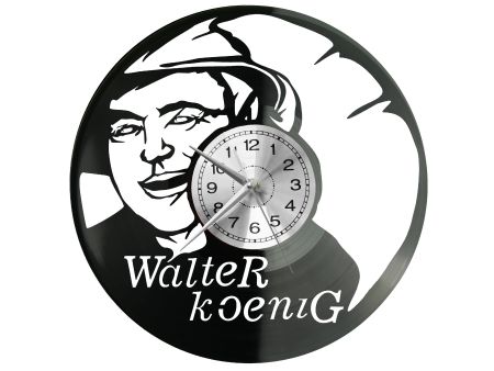 Walter Koenig Zegar Ścienny Płyta Winylowa Nowoczesny Dekoracyjny Na Prezent Urodziny