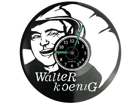 Walter Koenig Zegar Ścienny Płyta Winylowa Nowoczesny Dekoracyjny Na Prezent Urodziny