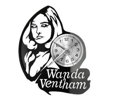 Wanda Ventham Zegar Ścienny Płyta Winylowa Nowoczesny Dekoracyjny Na Prezent Urodziny