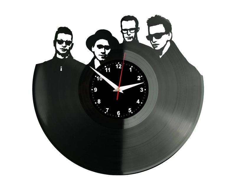 Depeche Mode Zegar Ścienny Płyta Winylowa Nowoczesny Dekoracyjny Na Prezent Urodziny