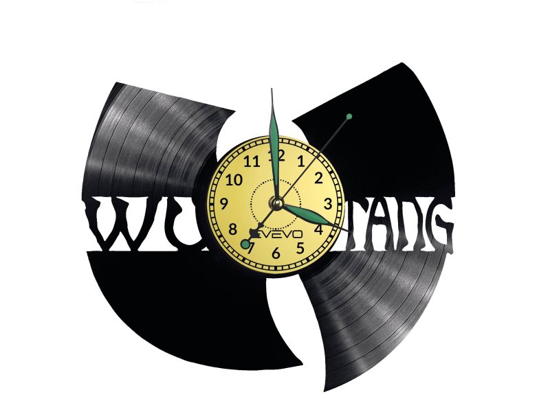 Wu-Tang Vinyl Zegar Ścienny Płyta Winylowa Nowoczesny Dekoracyjny Na Prezent Urodziny